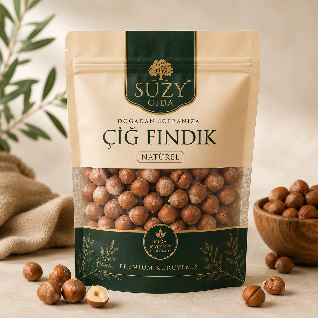 Çiğ Fındık